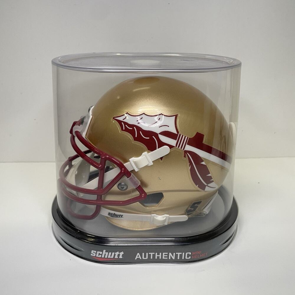 Florida State Seminoles NCAA Alternate Style Schutt Mini Football Helmet NEW